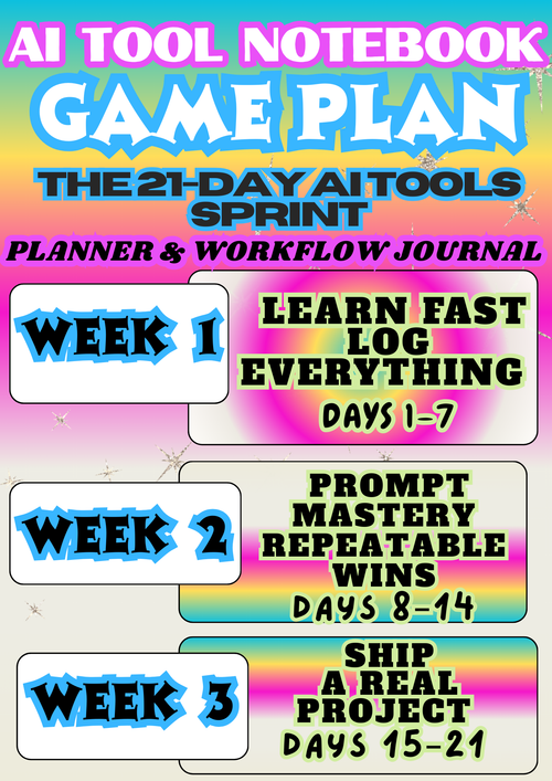 21-Day AI Tools Challenge Notebook
